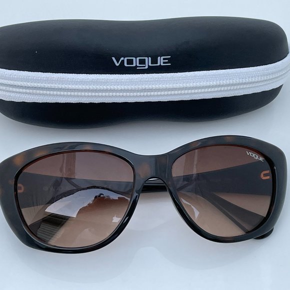 Vogue Accessories - Vogue Women Sunglasses Brown Made in Italy W/ Case